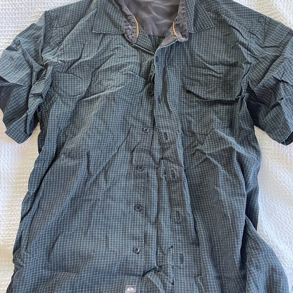 Men's Blue Checkered Shirt